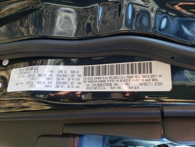 1C4PJMBS0FW778788 - 2015 JEEP CHEROKEE TRAILHAWK BLACK photo 14