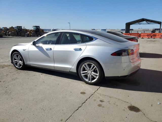 5YJSA1H17EFP65028 - 2014 TESLA MODEL S Gümüş foto 2