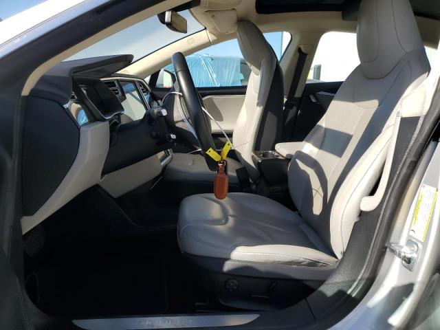 5YJSA1H17EFP65028 - 2014 TESLA MODEL S Gümüş foto 7