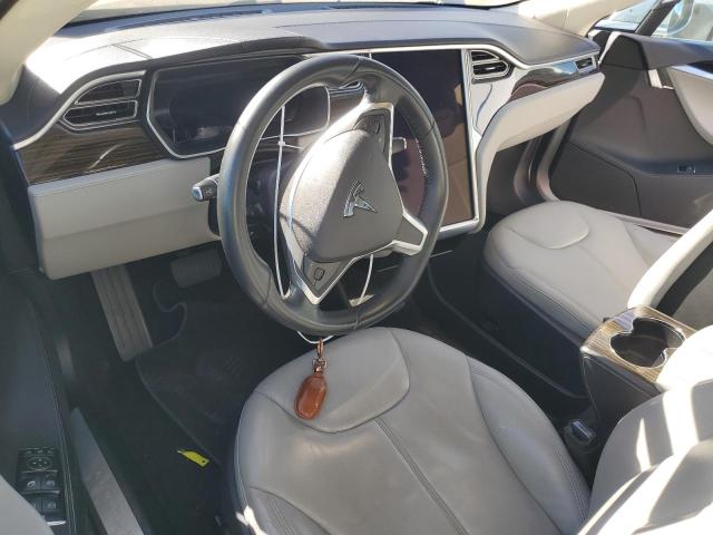 5YJSA1H17EFP65028 - 2014 TESLA MODEL S Gümüş foto 8
