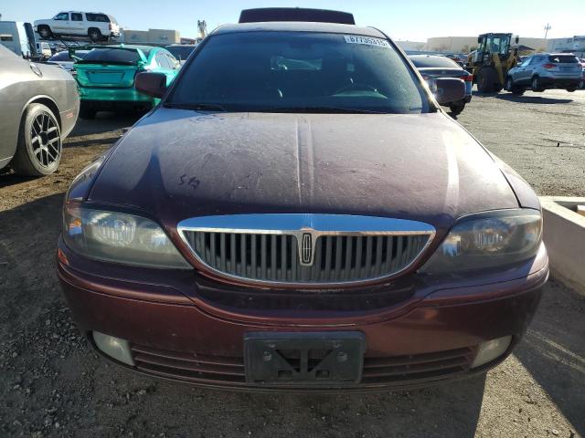 1LNHM87A34Y643451 - 2004 LINCOLN LS 栗色 照片 5