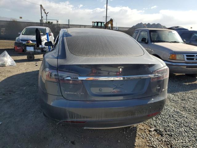 5YJSA1CG9DFP09733 - 2013 TESLA MODEL S GRAY photo 6
