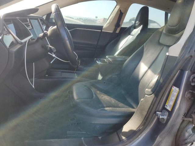 5YJSA1CG9DFP09733 - 2013 TESLA MODEL S GRAY photo 7
