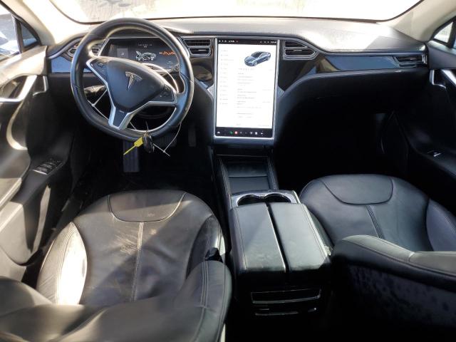 5YJSA1CG9DFP09733 - 2013 TESLA MODEL S GRAY photo 8