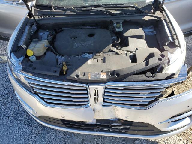 5LMCJ3C99GUJ27878 - 2016 LINCOLN MKC RESERVE ვერცხლისფერი ფოტო 12