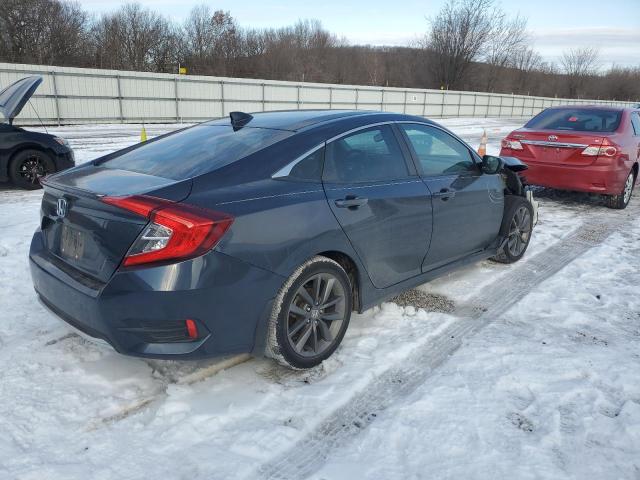 2HGFC1F76MH700510 - 2021 HONDA CIVIC EXL Mavi foto 3