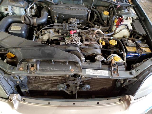 4S3BH675327661571 - 2002 SUBARU LEGACY OUTBACK AWP 绿色 照片 11