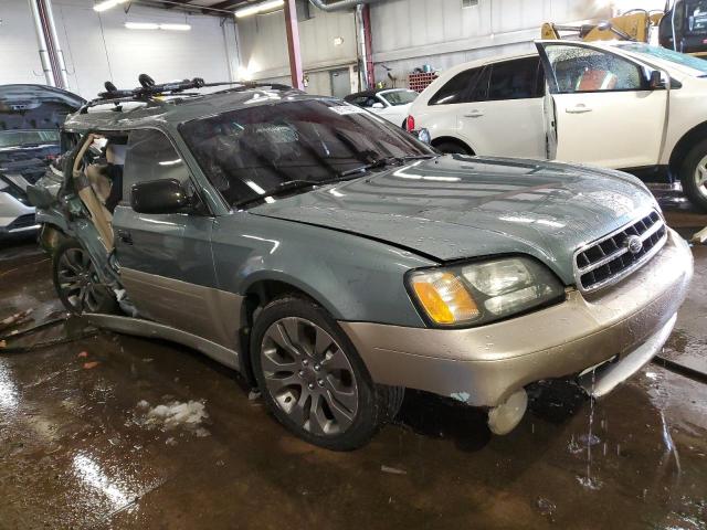 4S3BH675327661571 - 2002 SUBARU LEGACY OUTBACK AWP 绿色 照片 4