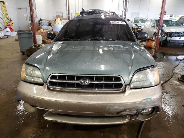 4S3BH675327661571 - 2002 SUBARU LEGACY OUTBACK AWP 绿色 照片 5