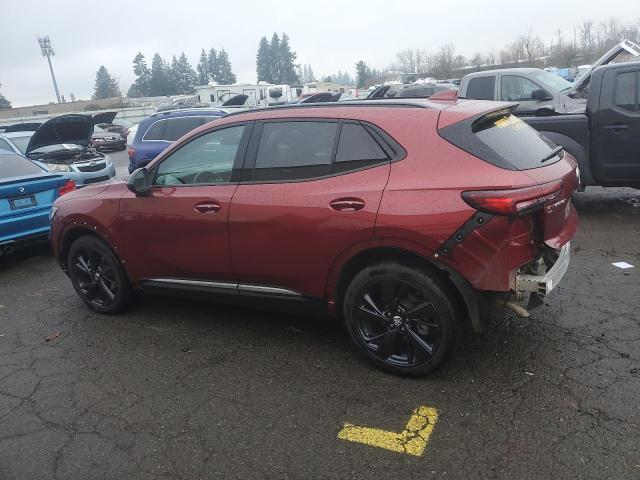 LRBFZMR47PD199563 - 2023 BUICK ENVISION PREFERRED წითელი ფოტო 2