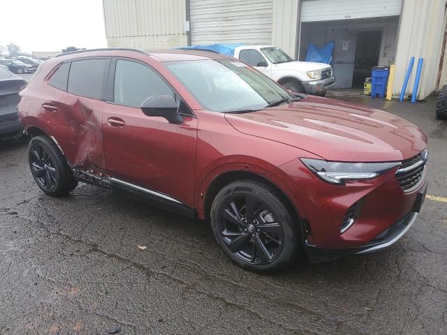 LRBFZMR47PD199563 - 2023 BUICK ENVISION PREFERRED წითელი ფოტო 4