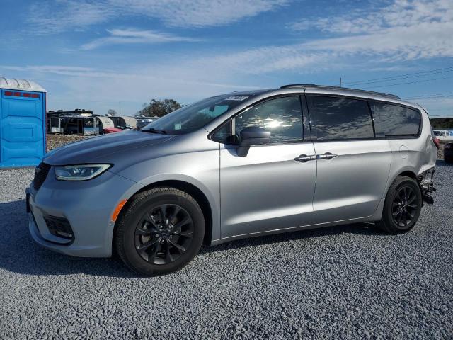 2C4RC1BG4MR505081 - 2021 CHRYSLER PACIFICA TOURING L 银色 照片 1