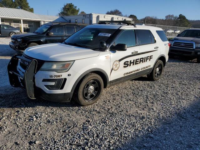 1FM5K8AR0GGA47067 - 2016 FORD EXPLORER POLICE INTERCEPTOR 白色 照片 1
