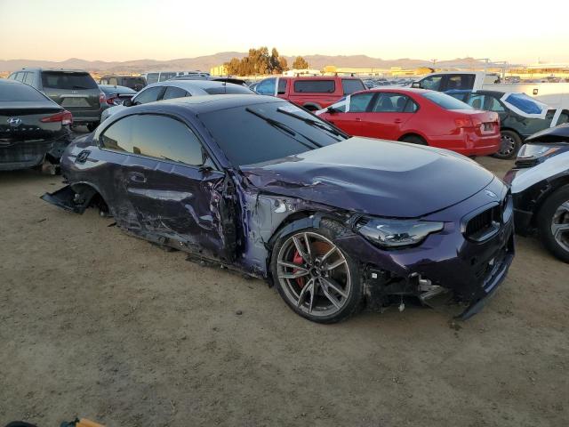 3MW53CM0XR8E57407 - 2024 BMW M240XI PURPLE photo 4