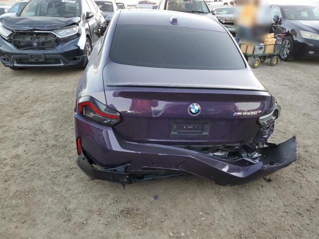 3MW53CM0XR8E57407 - 2024 BMW M240XI PURPLE photo 6