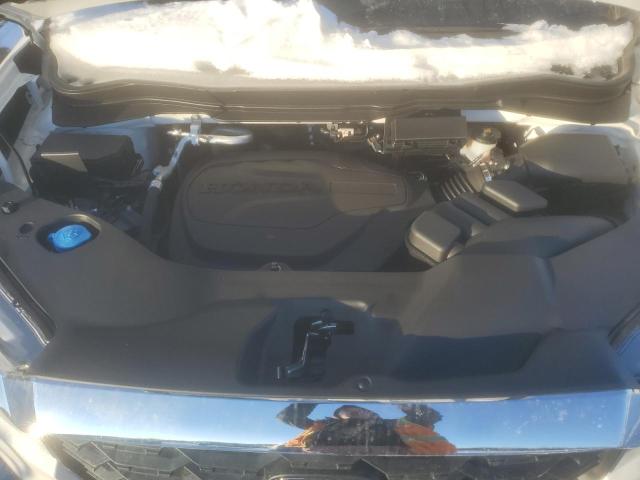 5FNYF8H52RB014593 - 2024 HONDA PASSPORT EXL WHITE photo 12