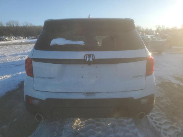 5FNYF8H52RB014593 - 2024 HONDA PASSPORT EXL WHITE photo 6