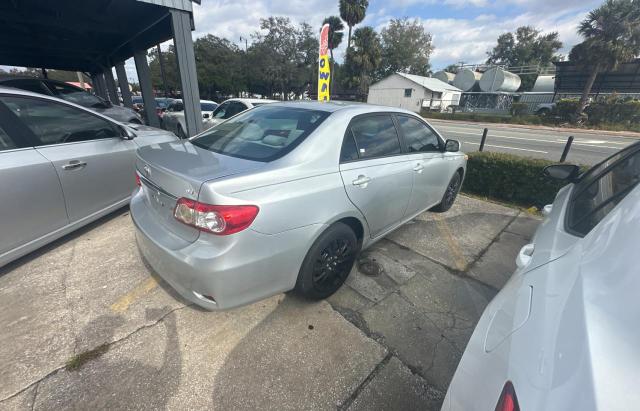 5YFBU4EE2CP059280 - 2012 TOYOTA COROLLA BASE SILVER photo 4