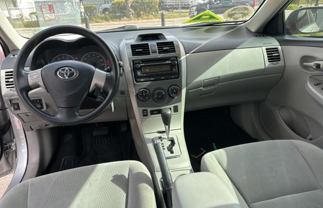 5YFBU4EE2CP059280 - 2012 TOYOTA COROLLA BASE SILVER photo 9