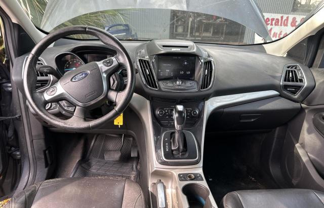 1FMCU0HX5DUA87973 - 2013 FORD ESCAPE SEL GRAY photo 9