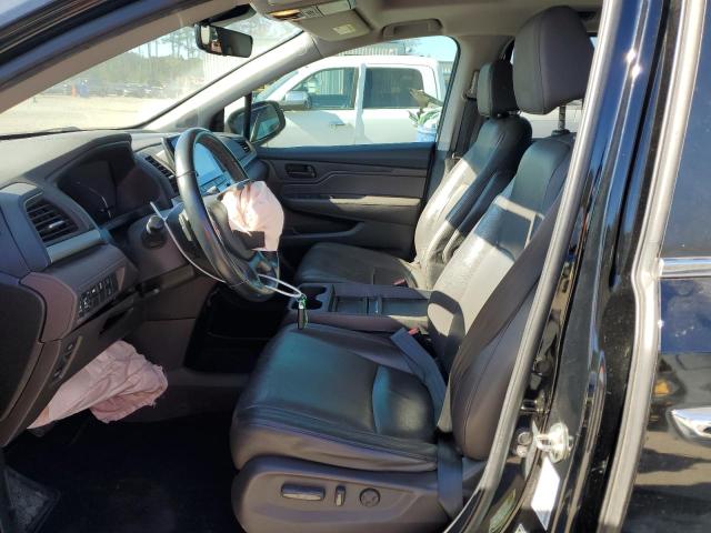 5FNRL6H76KB129383 - 2019 HONDA ODYSSEY EXL BLACK photo 7