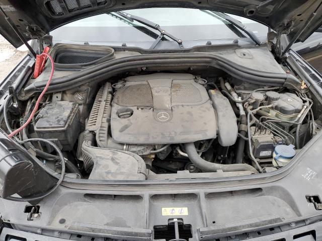 4JGDA5HB6DA163362 - 2013 MERCEDES-BENZ ML 350 4MATIC BLACK photo 12