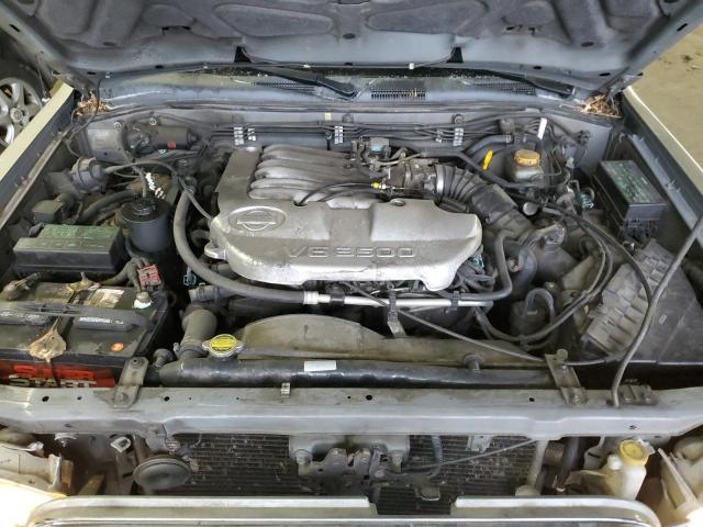 JN8DR09Y11W589336 - 2001 NISSAN PATHFINDER LE ვერცხლისფერი ფოტო 12
