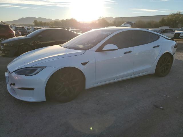 5YJSA1E52NF492460 - 2022 TESLA MODEL S WHITE photo 1