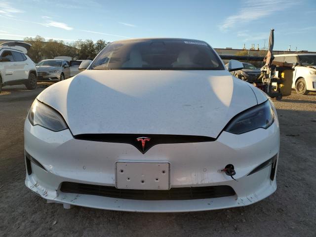 5YJSA1E52NF492460 - 2022 TESLA MODEL S WHITE photo 5