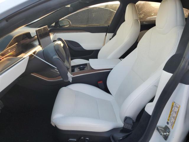 5YJSA1E52NF492460 - 2022 TESLA MODEL S WHITE photo 7