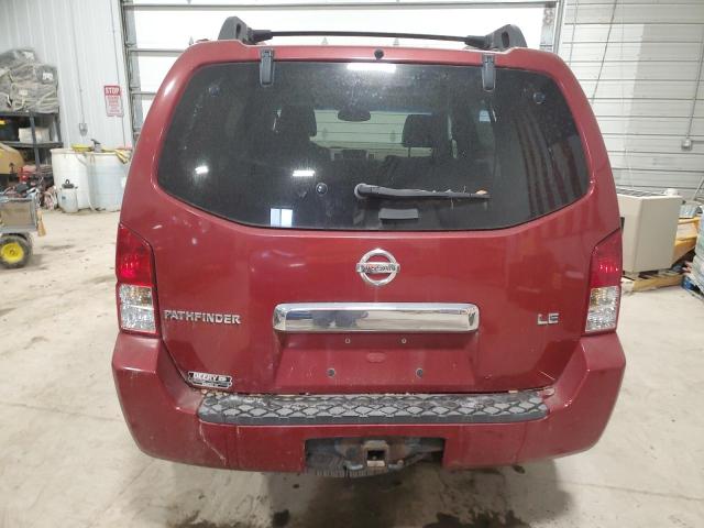5N1AR18W85C707633 - 2005 NISSAN PATHFINDER LE ბურგუნდია ფოტო 6