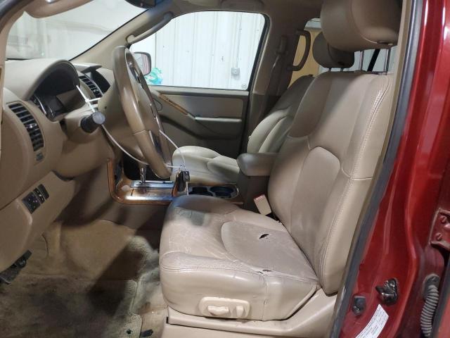 5N1AR18W85C707633 - 2005 NISSAN PATHFINDER LE ბურგუნდია ფოტო 7
