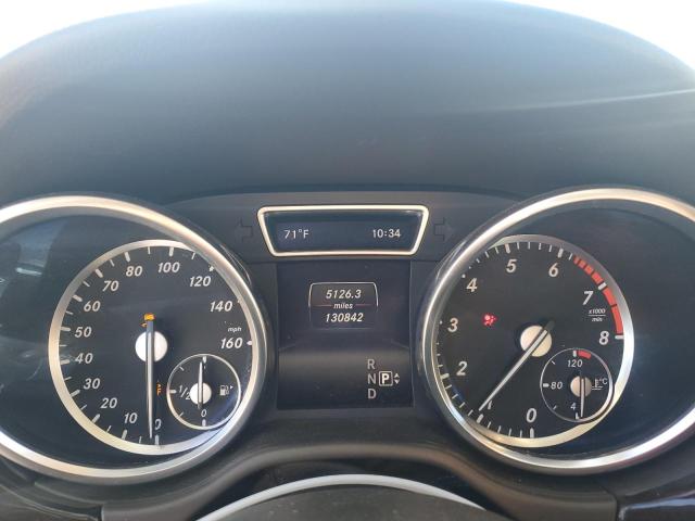 4JGDA5HB9EA439762 - 2014 MERCEDES-BENZ ML 350 4MATIC WHITE photo 9