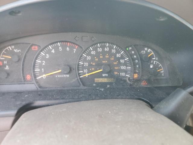 5TBRN3410YS108875 - 2000 TOYOTA TUNDRA ACCESS CAB SR5 GREEN photo 9