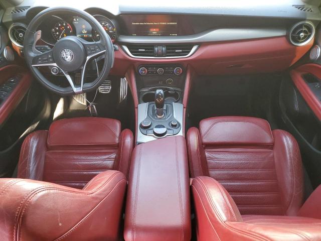 ZASFAKNN3J7B77939 - 2018 ALFA ROMEO STELVIO TI SPORT WHITE photo 8