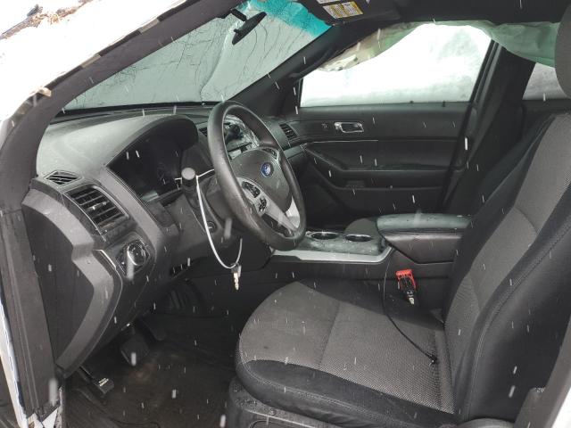 1FM5K8AR1DGA09066 - 2013 FORD EXPLORER POLICE INTERCEPTOR 白色 照片 7