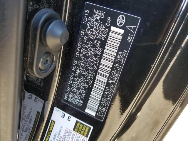 JTKJF5C78E3081496 - 2014 TOYOTA SCION TC შავი ფოტო 12