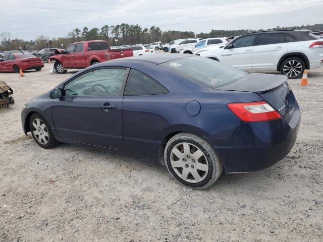 2HGFG1B67AH528842 - 2010 HONDA CIVIC LX Կապույտ լուսանկար 2