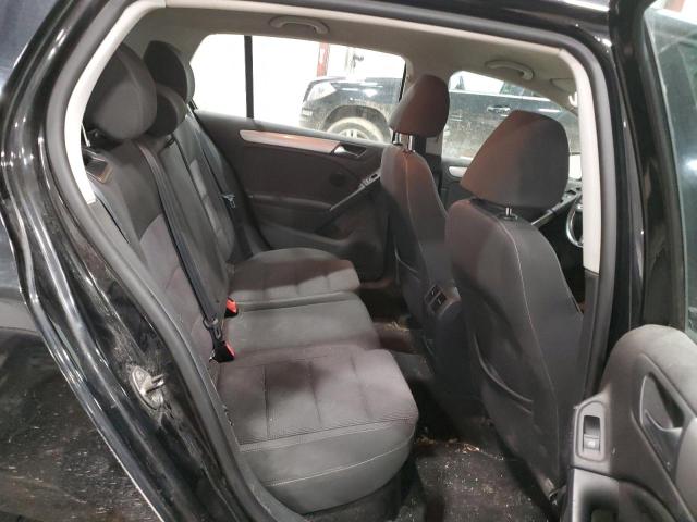 WVWNM7AJ9CW341165 - 2012 VOLKSWAGEN GOLF შავი ფოტო 10
