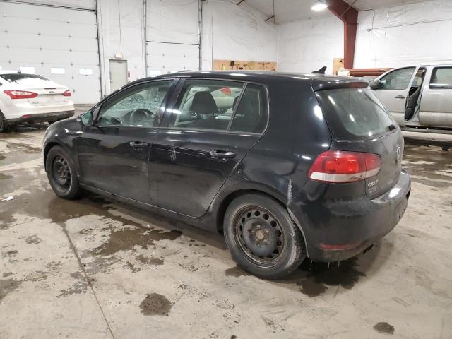 WVWNM7AJ9CW341165 - 2012 VOLKSWAGEN GOLF შავი ფოტო 2