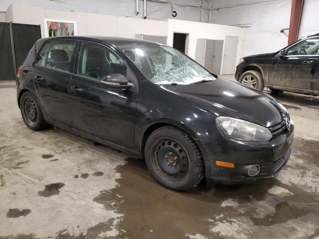 WVWNM7AJ9CW341165 - 2012 VOLKSWAGEN GOLF შავი ფოტო 4