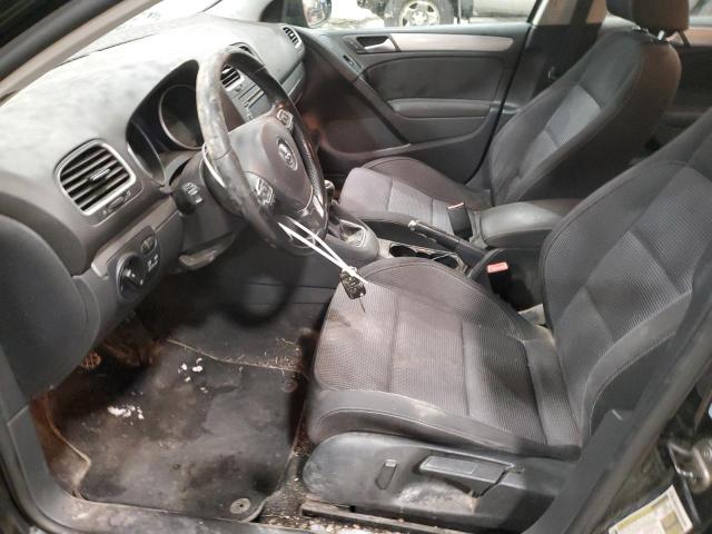 WVWNM7AJ9CW341165 - 2012 VOLKSWAGEN GOLF შავი ფოტო 7