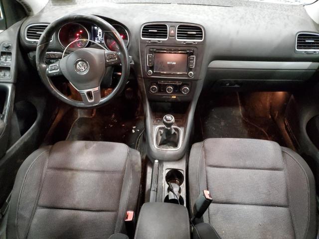 WVWNM7AJ9CW341165 - 2012 VOLKSWAGEN GOLF შავი ფოტო 8