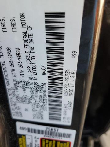 5TFMC5DB3NX003538 - 2022 TOYOTA TUNDRA CREWMAX PLATINUM ყავისფერი ფოტო 12