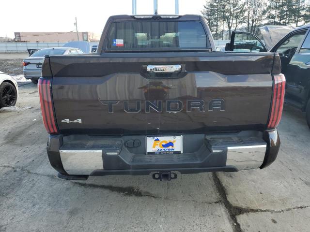 5TFMC5DB3NX003538 - 2022 TOYOTA TUNDRA CREWMAX PLATINUM ყავისფერი ფოტო 6
