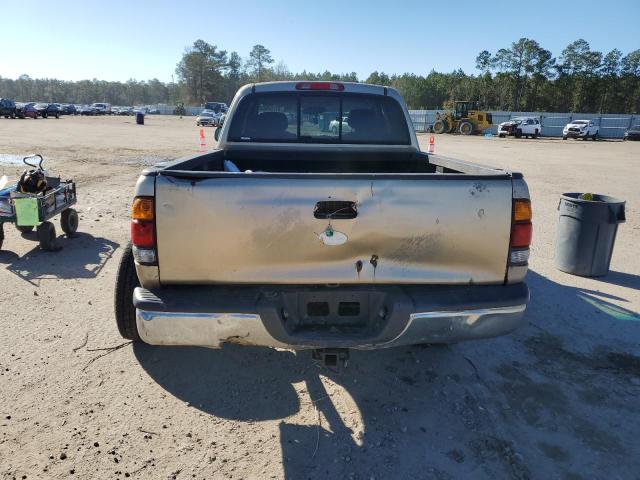 5TBBT44172S282852 - 2002 TOYOTA TUNDRA ACCESS CAB ოქროსფერი ფოტო 6