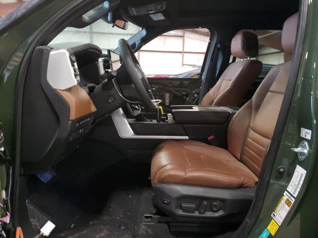 5TFMC5DB1PX039652 - 2023 TOYOTA TUNDRA CREWMAX PLATINUM მწვანე ფოტო 7