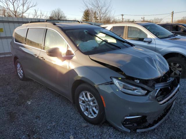 2C4RC1BG5NR142615 - 2022 CHRYSLER PACIFICA TOURING L GRAY photo 4