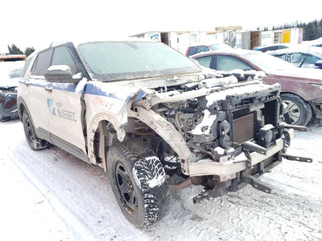 1FM5K8AB6MGA08417 - 2021 FORD EXPLORER POLICE INTERCEPTOR 白色 照片 4