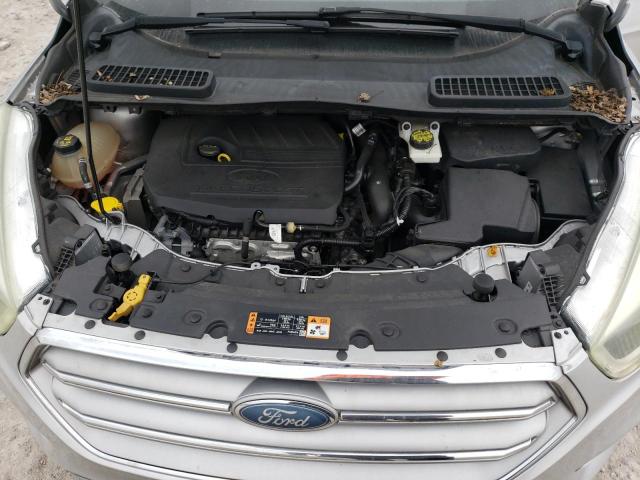 1FMCU0JD9HUD04723 - 2017 FORD ESCAPE TITANIUM SILVER photo 12